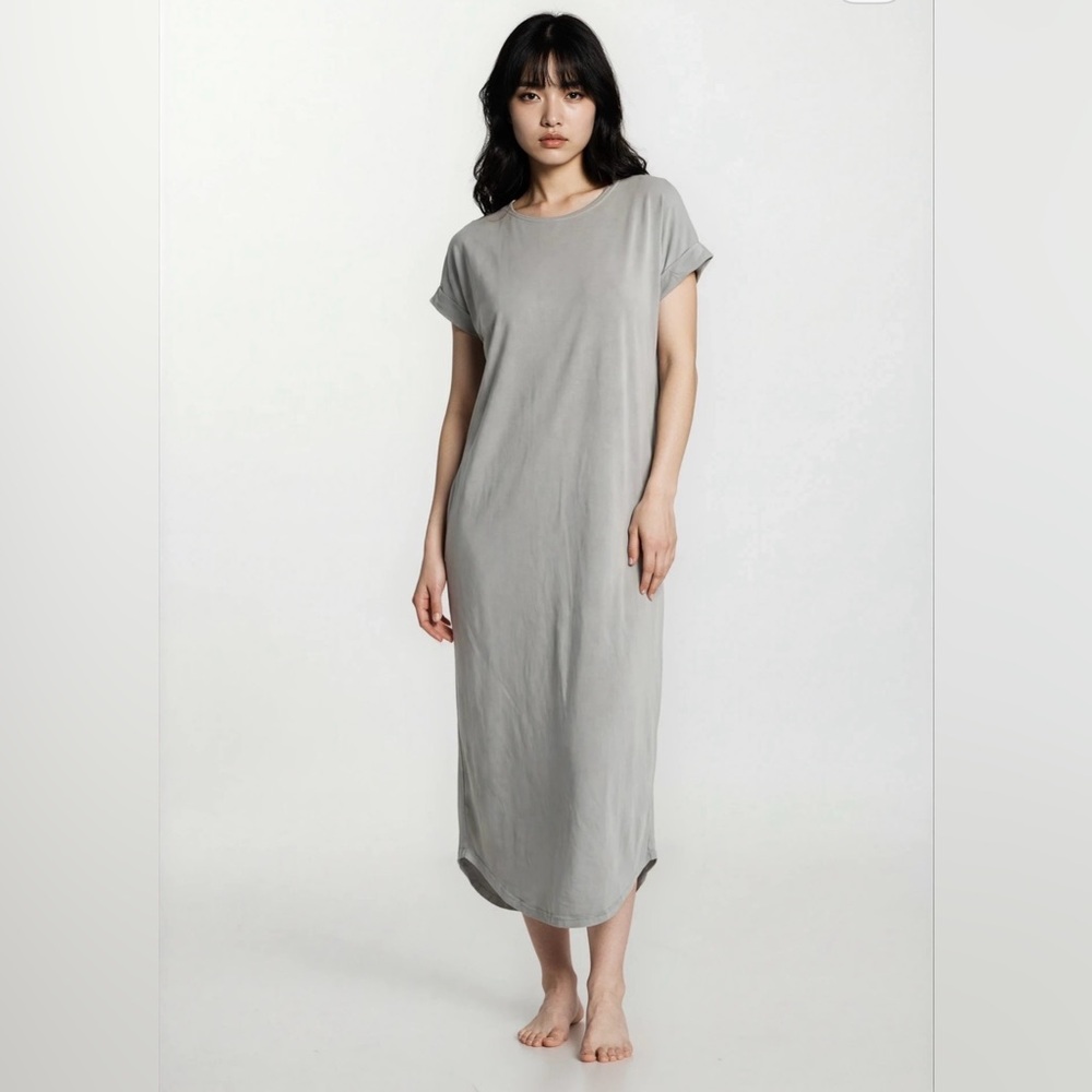 Fighting Eel Gray Women's Dress Momo XS